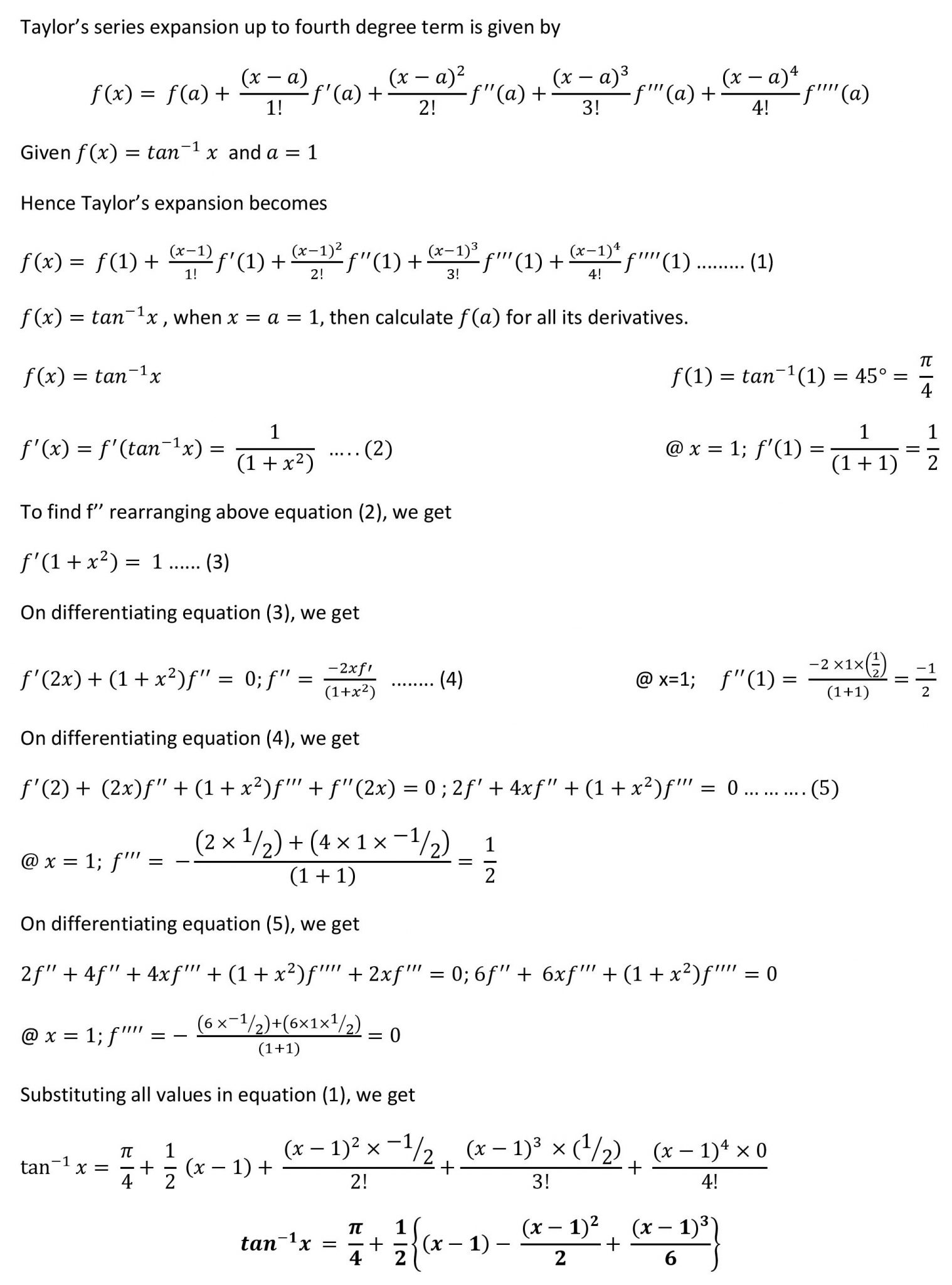 expand-tan-1-x-in-powers-of-x-1-up-to-the-term-containing-4th