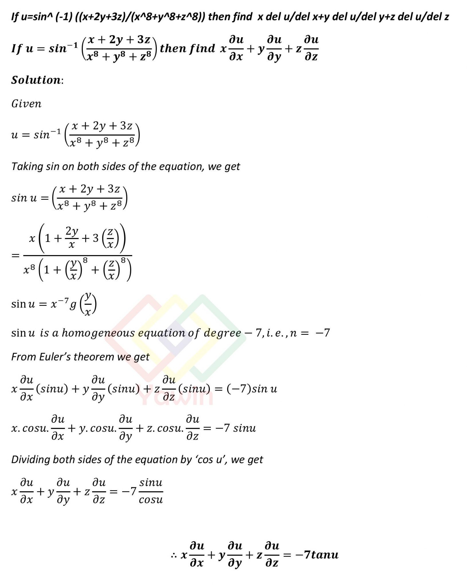 if-u-sin-1-x-2y-3z-x-8-y-8-z-8-then-find-x-u-x-y-u-y-z-u